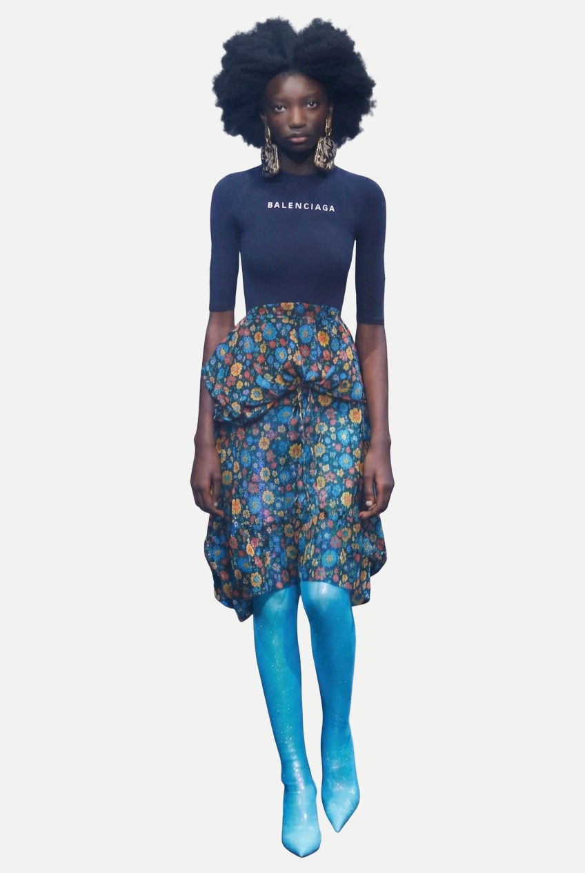 Spring/Summer 2018 Runway Look 54 by Balenciaga by Demna Gvasalia, 2018 — curated by Bespoke Atelier
